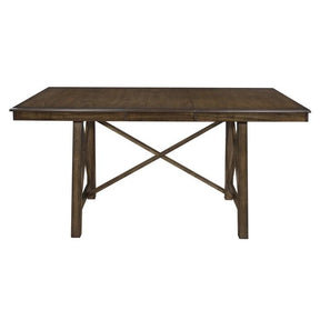 Homelegance Furniture Levittown Counter Height Table in Brown 5757-36 Half Price Furniture