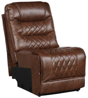 Homelegance Furniture Putnam Armless Chair in Brown 9405BR-AC - Chair - Half Price Furniture