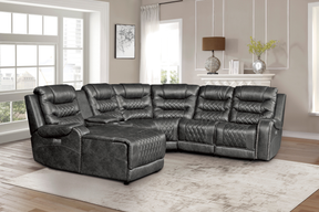 Homelegance Furniture Putnam Armless Chair in Gray 9405GY-AC - Chair - Half Price Furniture
