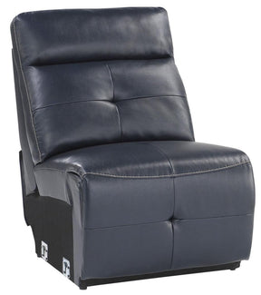 Homelegance Furniture Avenue Armless Chair in Navy 9469NVB-AC Half Price Furniture