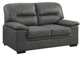 Homelegance Furniture Michigan Loveseat in Dark Gray 9407DG-2 Half Price Furniture