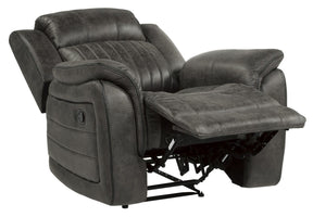 Homelegance Furniture Centeroak Reclining Chair in Gray 9479BRG-1 - Chair - Half Price Furniture