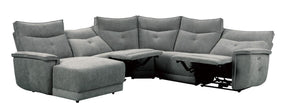 Homelegance Furniture Tesoro Left Side Chaise in Dark Gray 9509DG-5L Half Price Furniture