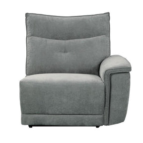 Homelegance Furniture Tesoro Right Side Reclining Chair in Dark Gray 9509DG-RR Half Price Furniture