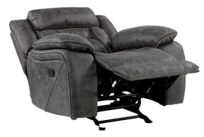 Homelegance Furniture Madrona Hill Glider Reclining Chair in Gray 9989GY-1 - Glider - Half Price Furniture