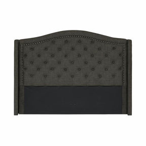 Bryndle (1/3)Queen Headboard,Buton-Tufted&Nailhead Half Price Furniture