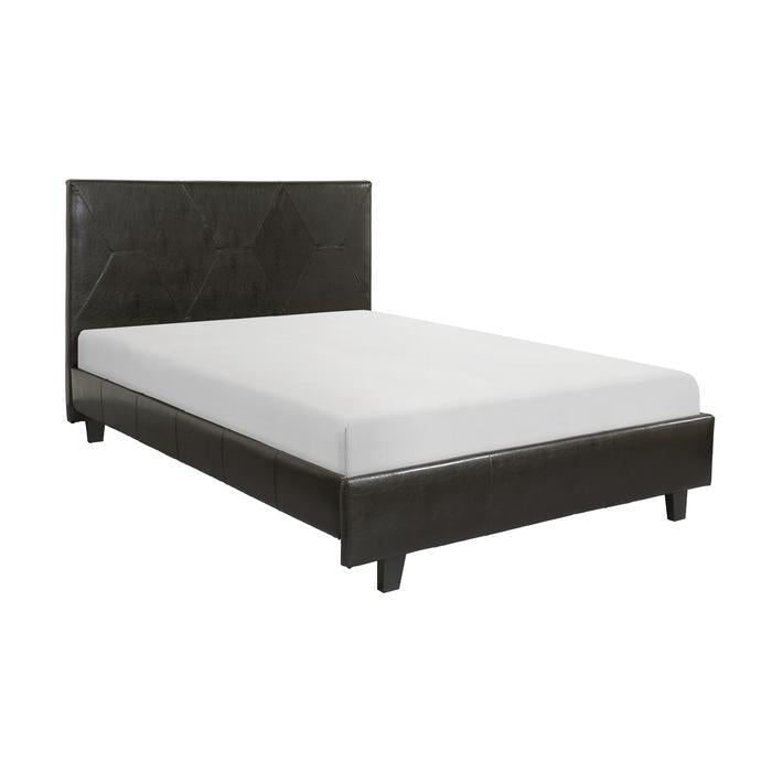 DeLeon (2)Queen Platform Bed - Bed - Half Price Furniture