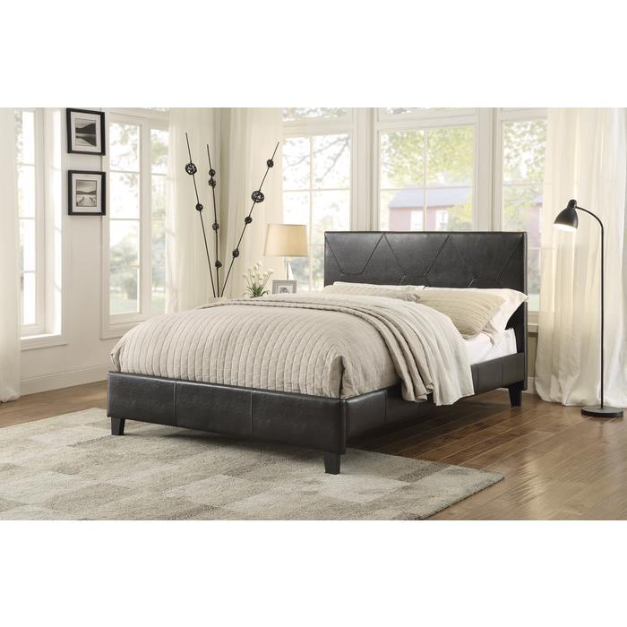 DeLeon (2)Full Platform Bed - Bed - Half Price Furniture