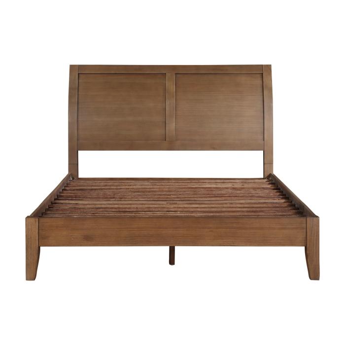 1314K-1EK*-Bedroom (3) Eastern King Platform Bed Half Price Furniture