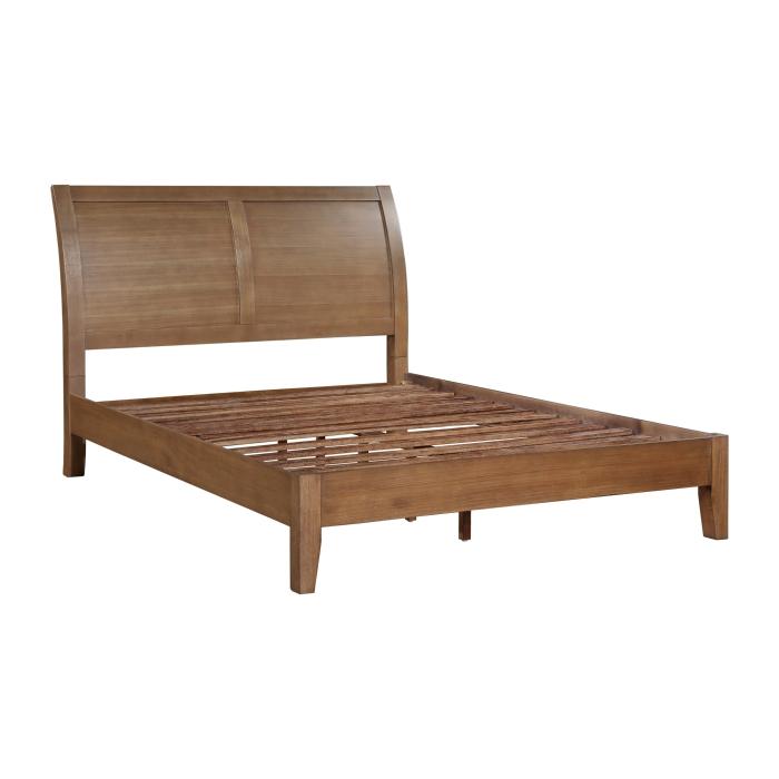 1314K-1EK*-Bedroom (3) Eastern King Platform Bed Half Price Furniture