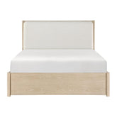 1313NK-1EK*-Bedroom (3) Eastern King Platform Bed with Footboard Storage Half Price Furniture