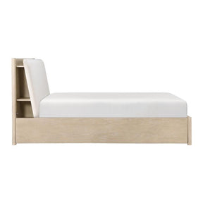 1313N-1*-Bedroom (3) Queen Platform Bed with Footboard Storage - Storage - Half Price Furniture