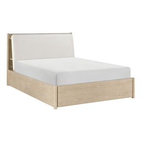 1313N-1*-Bedroom (3) Queen Platform Bed with Footboard Storage - Storage - Half Price Furniture