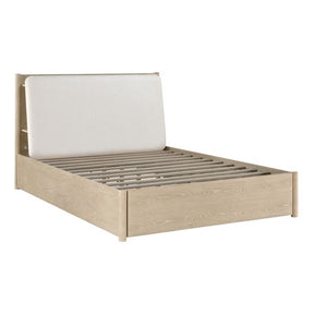 1313N-1*-Bedroom (3) Queen Platform Bed with Footboard Storage - Storage - Half Price Furniture