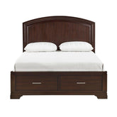 1520CHK-1EK*-Bedroom (3) Eastern King Platform Bed with Footboard Storage Half Price Furniture