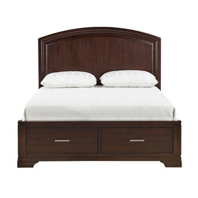 1520CHK-1EK*-Bedroom (3) Eastern King Platform Bed with Footboard Storage Half Price Furniture