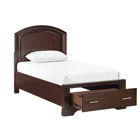 1520CHT-1*-Youth (3) Twin Platform Bed with Footboard Storage - Storage - Half Price Furniture
