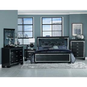 Allura (3)California King Bed, LED Lighting - Lighting - Half Price Furniture