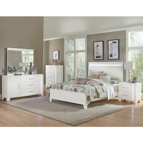 Kerren (3)California King Bed, LED Lighting - Lighting - Half Price Furniture