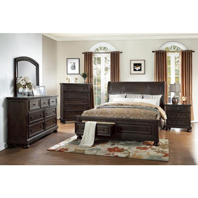 Begonia (3)California King Platform Bed with Footboard Storage - Storage - Half Price Furniture