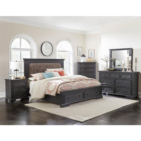 Bolingbrook (3)California King Platform Bed with Footboard Storage - Storage - Half Price Furniture