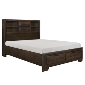 Chesky (3)California King Platform Bed with Footboard Storage - Storage - Half Price Furniture