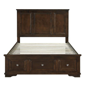 Eunice (3)California King Platform Bed with Footboard Storage - Storage - Half Price Furniture