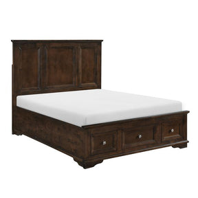 Eunice (3)California King Platform Bed with Footboard Storage - Storage - Half Price Furniture