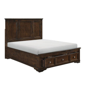 Eunice (3)California King Platform Bed with Footboard Storage - Storage - Half Price Furniture