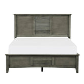 Homelegance Furniture Garcia Full Panel Bed in Gray 2046F-1 Half Price Furniture
