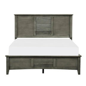 Homelegance Furniture Garcia Full Panel Bed in Gray 2046F-1 Half Price Furniture
