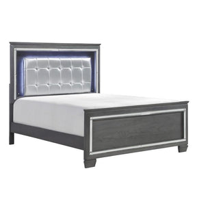 Allura (3)California King Bed, LED Lighting - Lighting - Half Price Furniture