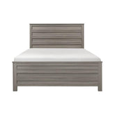Homelegance Waldorf Queen Panel Bed in Dark Gray 1902-1* Half Price Furniture