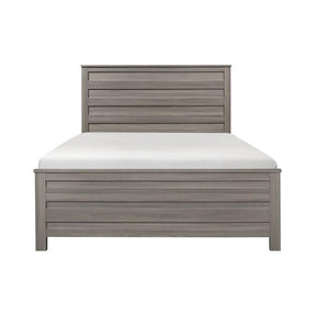 Homelegance Waldorf Queen Panel Bed in Dark Gray 1902-1* Half Price Furniture