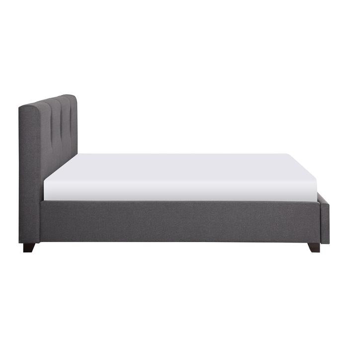 Aitana (4) Full Platform Bed with Storage Footboard - Bed - Half Price Furniture