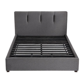 Aitana (4) Queen Platform Bed with Storage Footboard - Bed - Half Price Furniture
