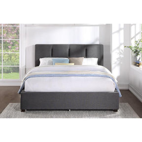 Aitana (4) Full Platform Bed with Storage Footboard - Bed - Half Price Furniture