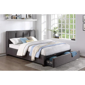 Aitana (4) Queen Platform Bed with Storage Footboard - Bed - Half Price Furniture