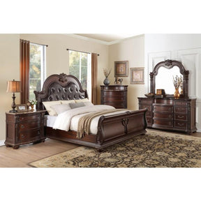 Cavalier (4)California King Sleigh Bed - Bed - Half Price Furniture