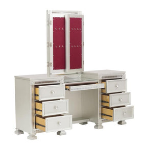 Bevelle (4)Vanity Dresser with Mirror Half Price Furniture