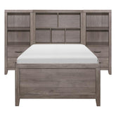 Woodrow 3pc Set Twin Wall Bed (TB+2PNS) Half Price Furniture