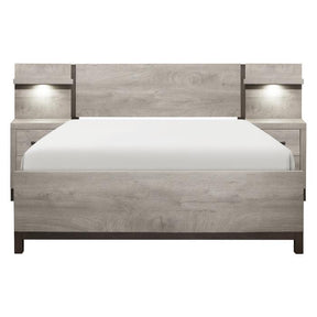 Zephyr 5pc Set Eastern King Wall Bed (EK+2NS+2NS-P) Half Price Furniture