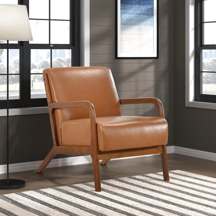 1247BRW-1-Seating Accent Chair - Chair - Half Price Furniture