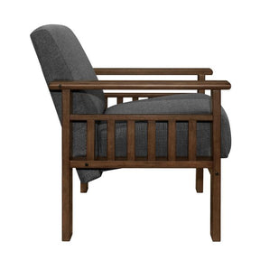 Helena Accent Chair with Storage Arms - Chair - Half Price Furniture