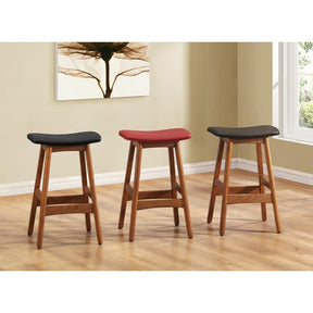 Ride Counter Height Stool, Matt Red - Barstool - Half Price Furniture