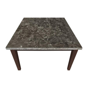 Decatur Counter Height Table, Marble Top - Table - Half Price Furniture