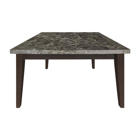 Decatur Counter Height Table, Marble Top - Table - Half Price Furniture