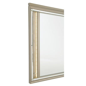 Bijou Mirror with LED Lighting - Mirror - Half Price Furniture