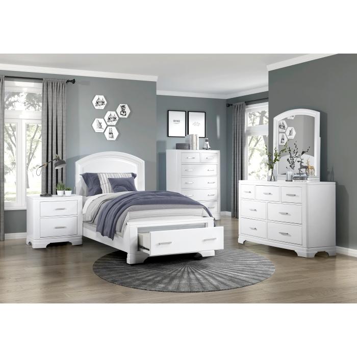 1520WH-6-Bedroom Mirror - Mirror - Half Price Furniture
