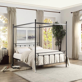 Chelone Queen Canopy Platform Bed - Bed - Half Price Furniture
